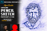 Hyper Realistic Lifelike Pencil, an Action Add-On by Studio Retouch (Thumbnail 1 of 10)