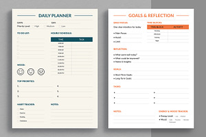 Planner Template, a Stationery Template by ContestDesign