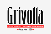 Grivolla, a Sans Serif Font by ghozai studio (Thumbnail 1 of 8)