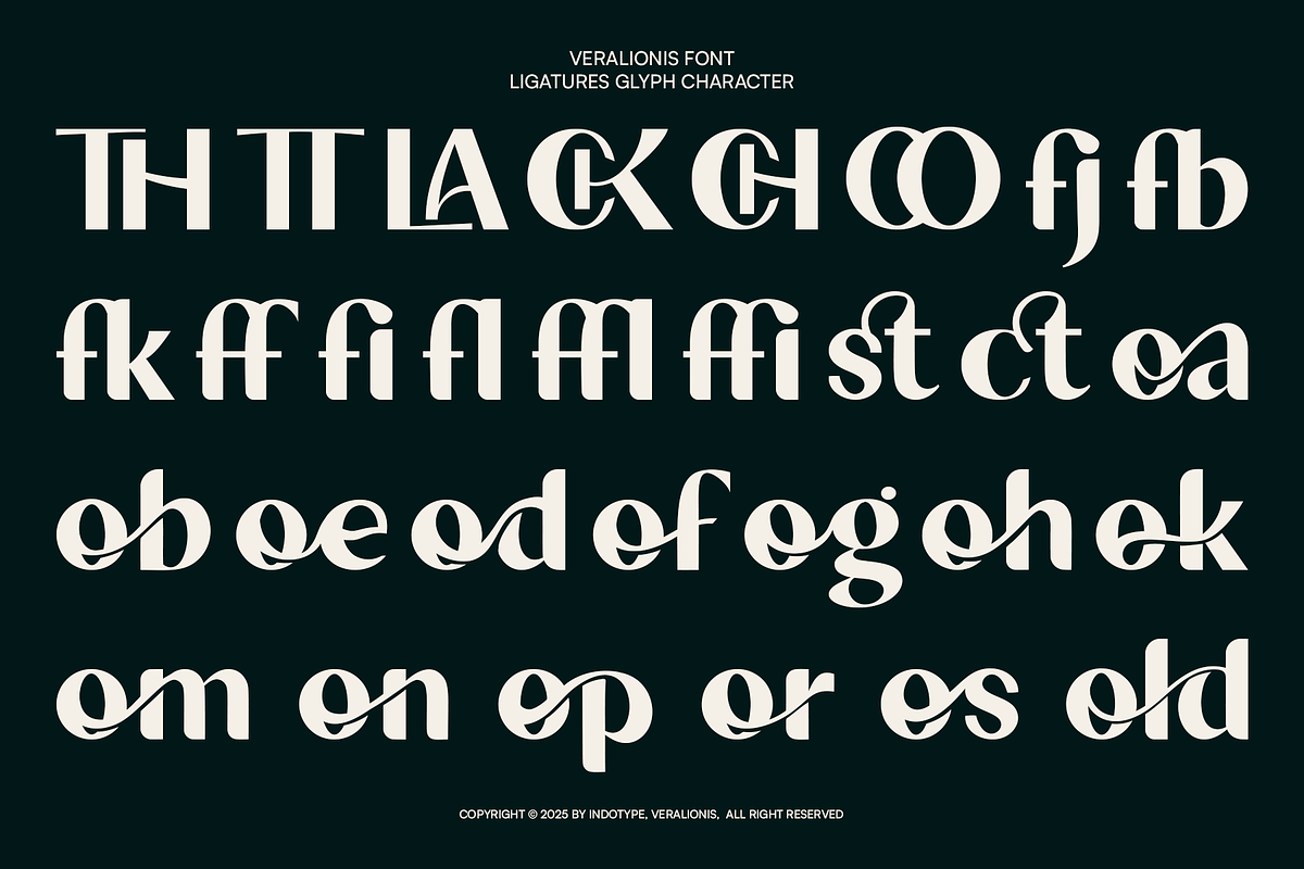 Weralionis - High Contrast Sans, a Sans Serif Font by Indotype Foundry (Photo 3 of 10)