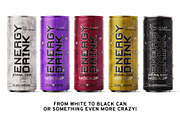 Energy Drink Mockup, a Packaging Mockup by HexenDesigns (Thumbnail 8 of 11)