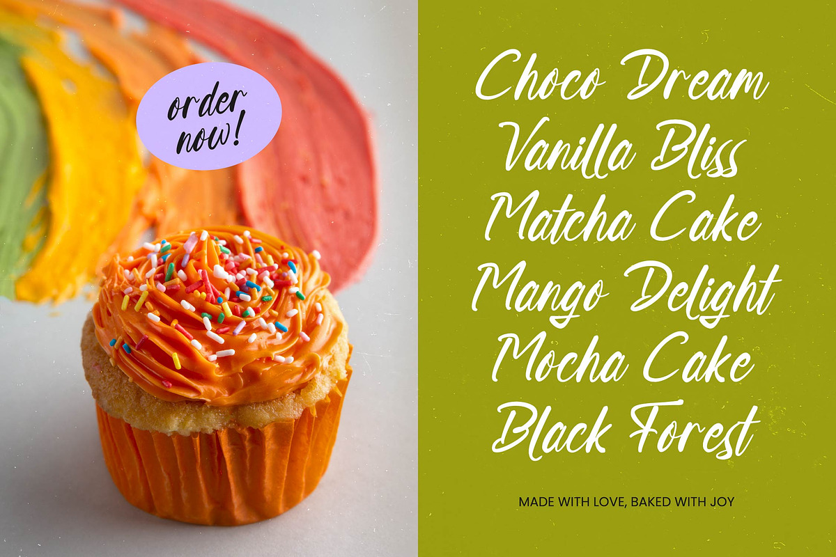 Desigat Handwritten Brush Script, a Script Font by Letterena Studios Script (Photo 3 of 10)