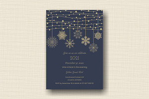 New Year Invitation Set