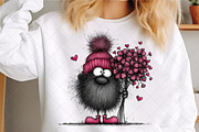 Teddy Bear Valentine Clipart, an Illustration by SinaCreation (Thumbnail 5 of 7)