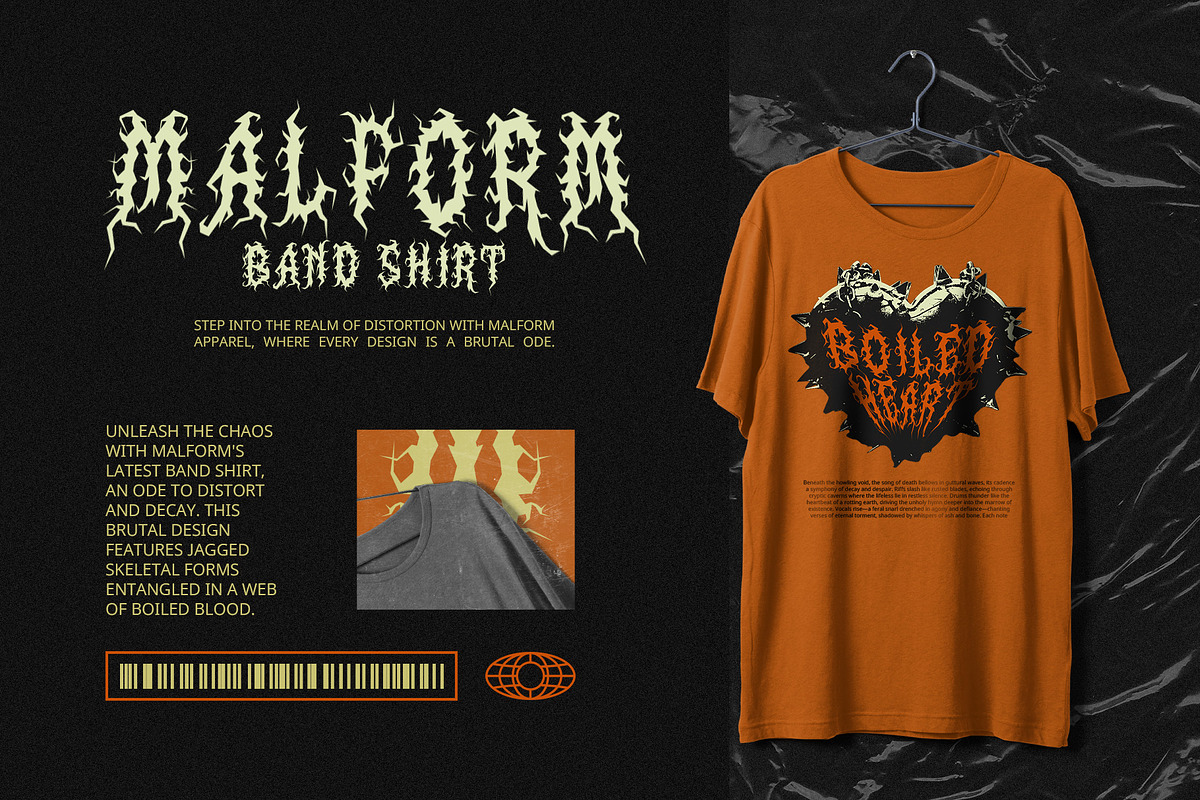 CS Cursed – Black Metal Font, a Blackletter Font by Craft Supply Co. (Photo 3 of 8)