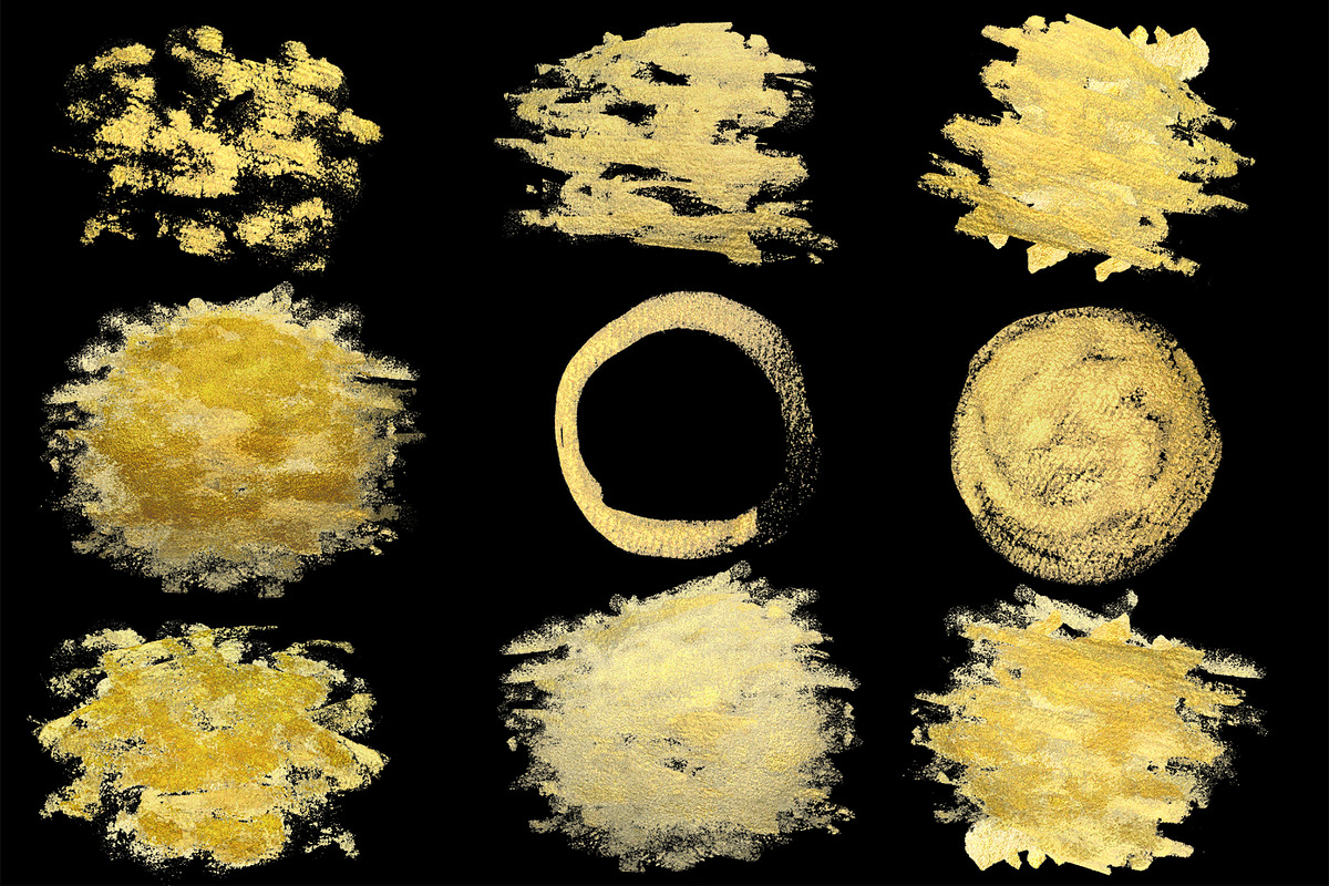 Golden textures, washes & splashes, a Texture Graphic by marie dricot (Photo 8 of 12)