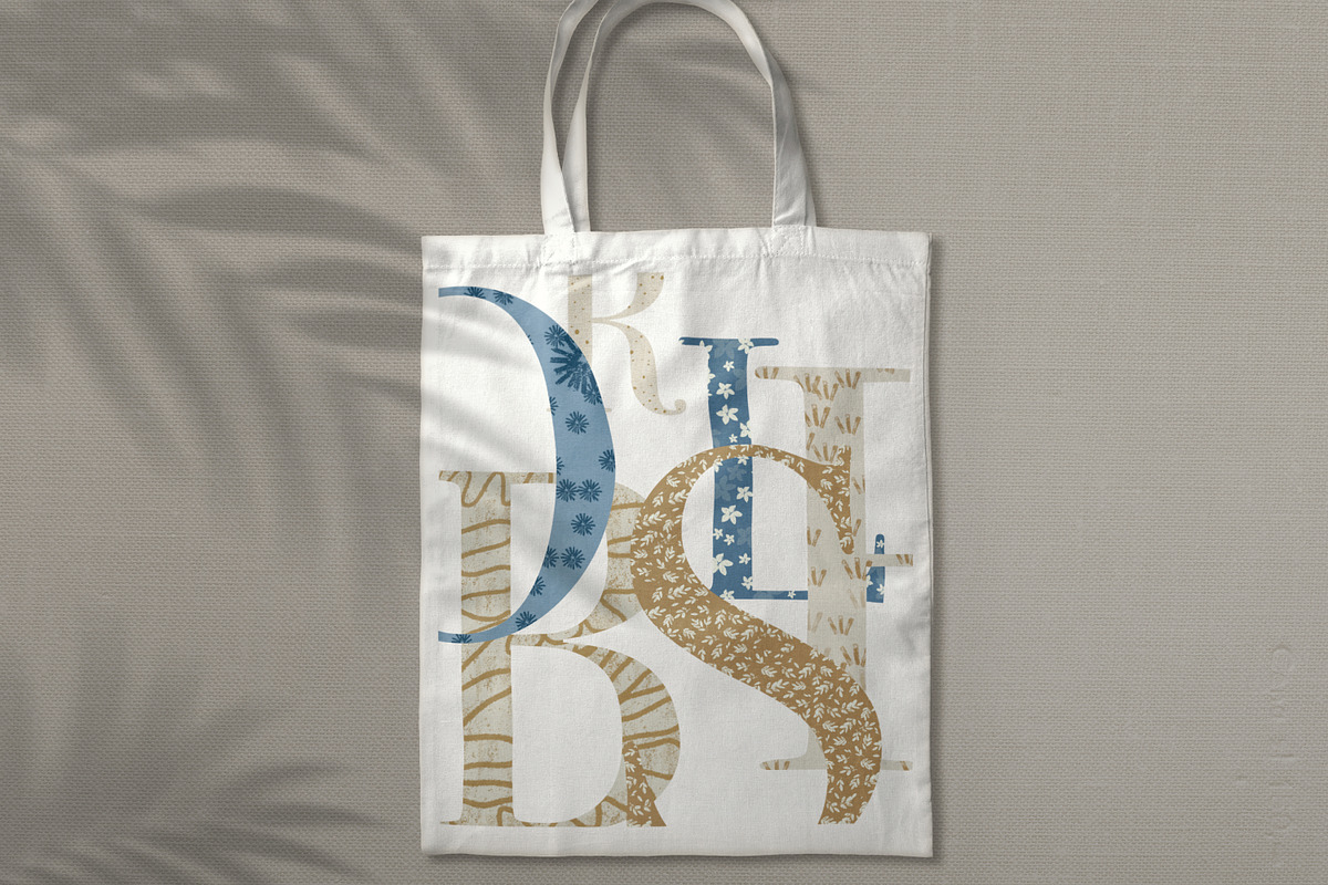 Artistic alphabet png, a Texture Illustration by Artcard Watercolor (Photo 2 of 4)