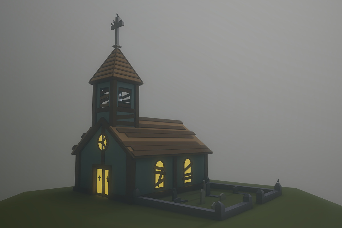 Old Church, an Architecture 3D Model by Midgardians (Photo 1 of 16)