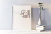 13 new PSD Frame Mockups, a Print Template by Radmila (Thumbnail 9 of 9)