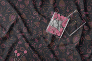 Vintage Folk Floral Pattern, a Pattern Graphic by StudioGlouna (Thumbnail 2 of 5)