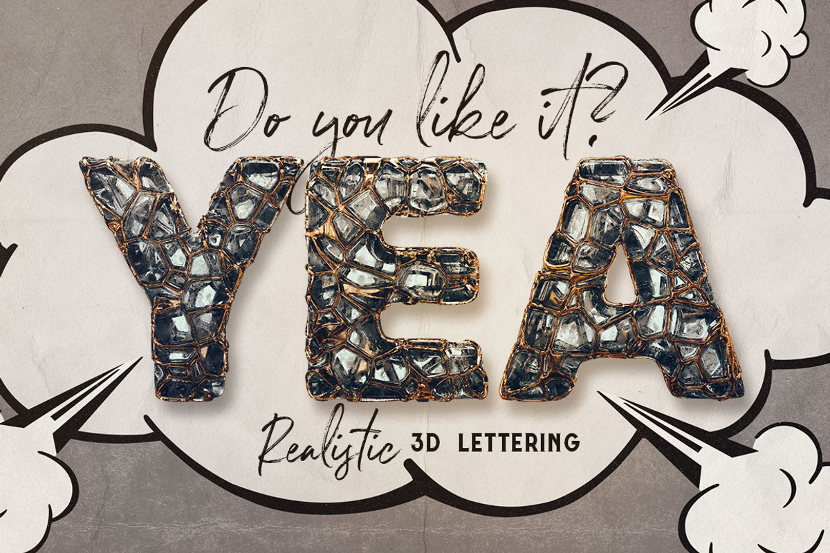 Hulk – 3D Lettering, a Graphic by Deeezy (Photo 4 of 6)
