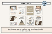 100 Pins - Neutral Aesthetic, a Social Media Template by Freedom Business Shop (Thumbnail 3 of 9)
