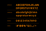 Zorvain Modern Geometric Sans Font, a Sans Serif Font by Vadovastd (Thumbnail 2 of 9)