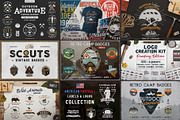 Vintage Brand Mega Bundle 76% OFF, a Branding & Logo Template by JeksonGraphics (Thumbnail 2 of 9)