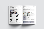 Business Plan Template, a Brochure Template by GoldenGrid Studio (Thumbnail 7 of 11)