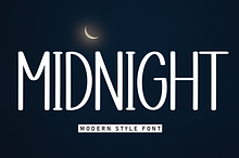 Midnight | Script Font
