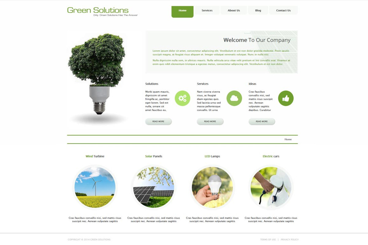 Green Solutions - Joomla Theme, a Websites & App Template by ASDesigning