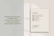 Fertility Social Media Templates, a Templates & Theme by Naturopath Hub (Thumbnail 2 of 10)