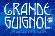 Grande Guignol - art deco elegance, a Handwritten Font by Comicraft Fonts (Thumbnail 1 of 4)