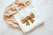 Gingerbread Coquette Bow Christmas, an Illustration by Watercolor design (Thumbnail 3 of 3)
