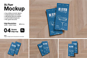DL Flyer Mockup Bundle Set, an Advertising Mockup by Rielismee (Thumbnail 1 of 5)