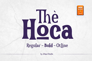 The Hoca - Display Serif Font