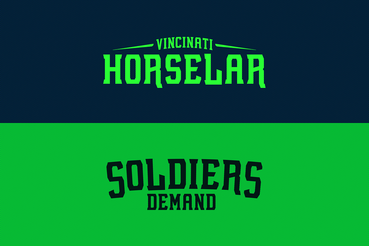 Roshunt - NFC Font Family ( 50%OFF ) preview 7
