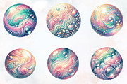 Pastel Soap Bubbles Clipart, an Illustration by RobertsArt (Thumbnail 7 of 7)