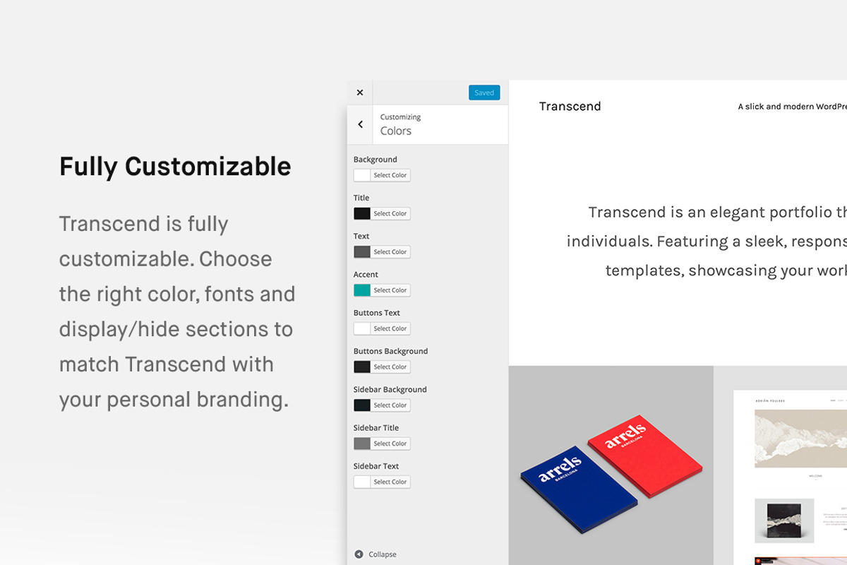 Transcend - Modern Portfolio Theme, a WordPress Template by Phase Themes (Photo 4 of 5)