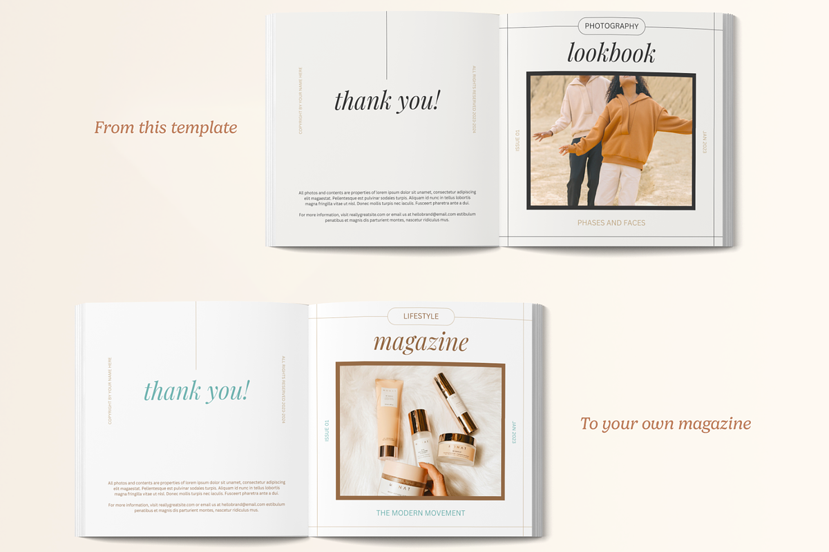 Square Multipurpose Digital Magazine, a Magazine Template by Creatif Foundry (Photo 7 of 9)