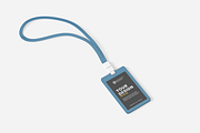 Lanyard / ID Card Holder MockUp PSD, a Merchandise Mockup by Akrinity Digital (Thumbnail 7 of 8)