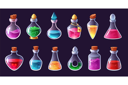 Magic potion. Love elixir, magical, an Object Illustration by winwin.art