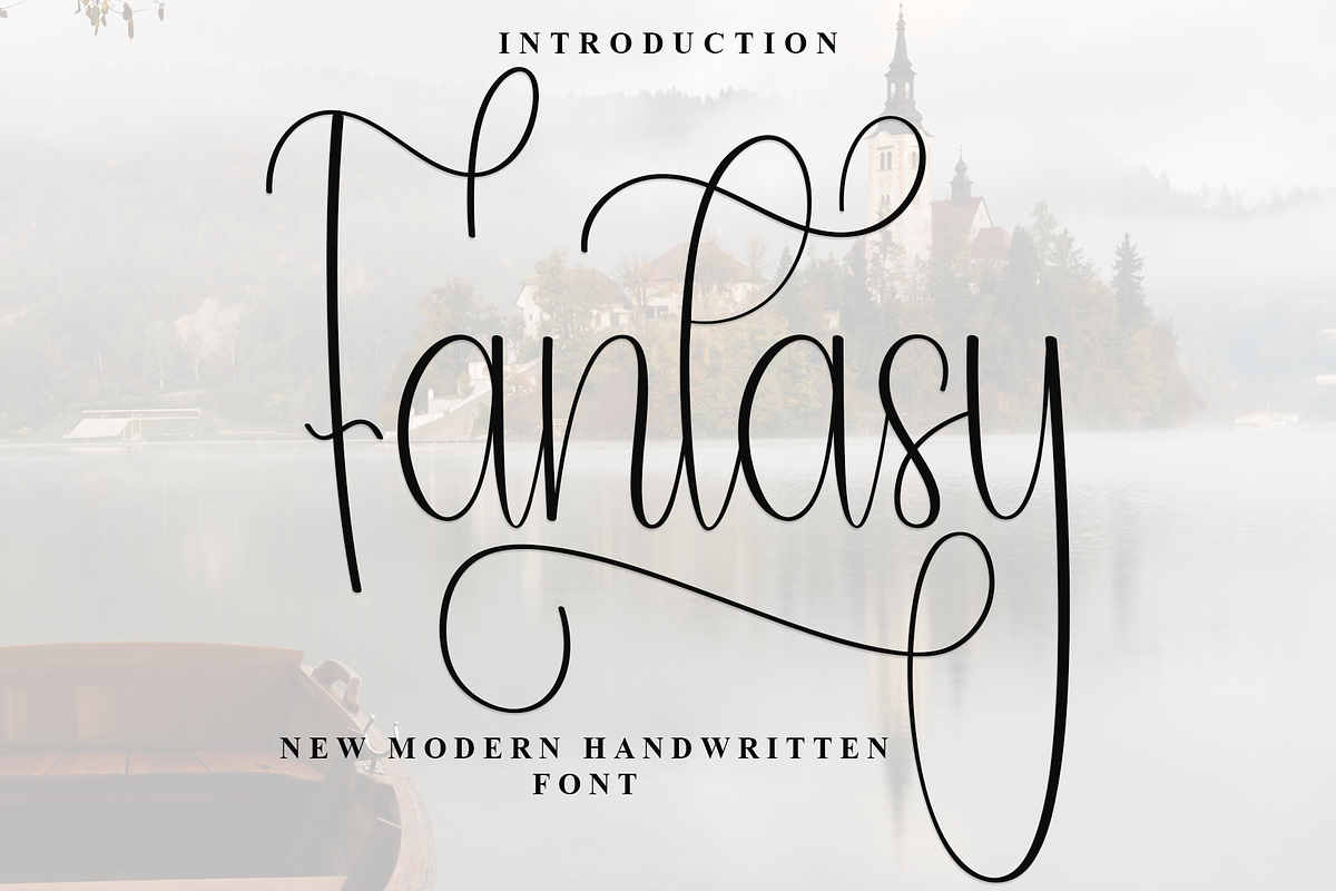Fantasy, a Handwritten Font by InermediaSTUDIO (Photo 1 of 8)