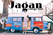 Jagan - 2 vintage fonts, a Font by Leitmotif (Thumbnail 2 of 5)