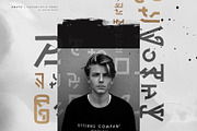 GRVTY | Futuristic font, a Blackletter Font by Davide Bassu (Thumbnail 10 of 17)