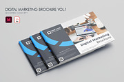 Digital Marketing Brochure Vol.1, a Brochure Template by Bewalrus Studio (Thumbnail 1 of 11)