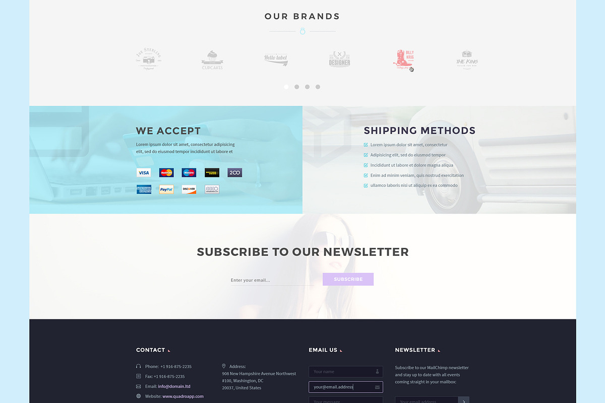 Yucca - Fashion Store PSD Template, a Websites & App Template by Spartak Vee (Photo 9 of 9)