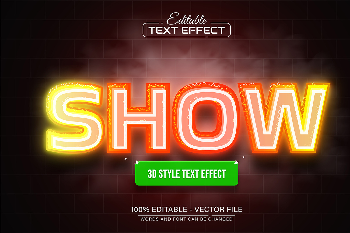 3D Text Effects Collection Vol 39, a Graphic by Aglonemadesign (Photo 4 of 9)