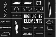 Highlights Elements DaVinci Resolve, a Templates & Theme by 2dfx (Thumbnail 1 of 2)