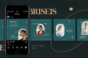 BRISEIS - Social Media Brand Pack