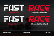 Festar - Sport Racing Car, a Sans Serif Font by twinstd (Thumbnail 2 of 7)