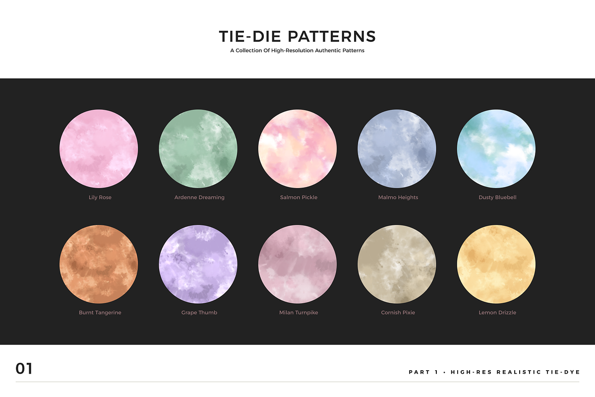 TYD - Tie Dye Background Patterns, a Pattern Graphic by Delightful Design (Photo 10 of 12)