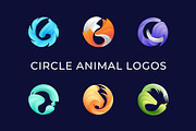 Circle Animal Logos, a Branding & Logo Template by Musafeer Studio (Thumbnail 1 of 7)