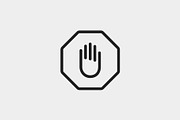Stop, an Outline Icon by Jordy (Thumbnail 1 of 2)