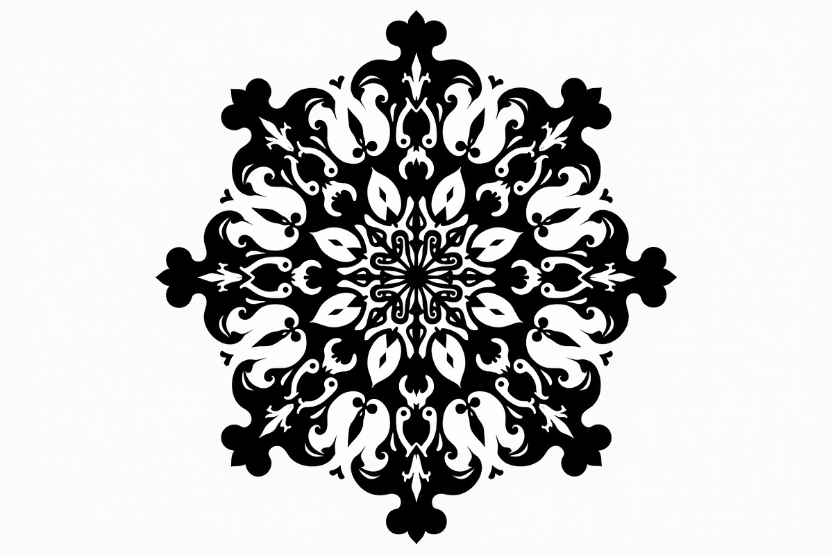 Mandala Laser Cut Files, an Illustration by balal (Photo 9 of 9)