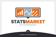 Stats Market Logo Template, a Branding & Logo Template by LOGOMAGINE (Thumbnail 9 of 13)