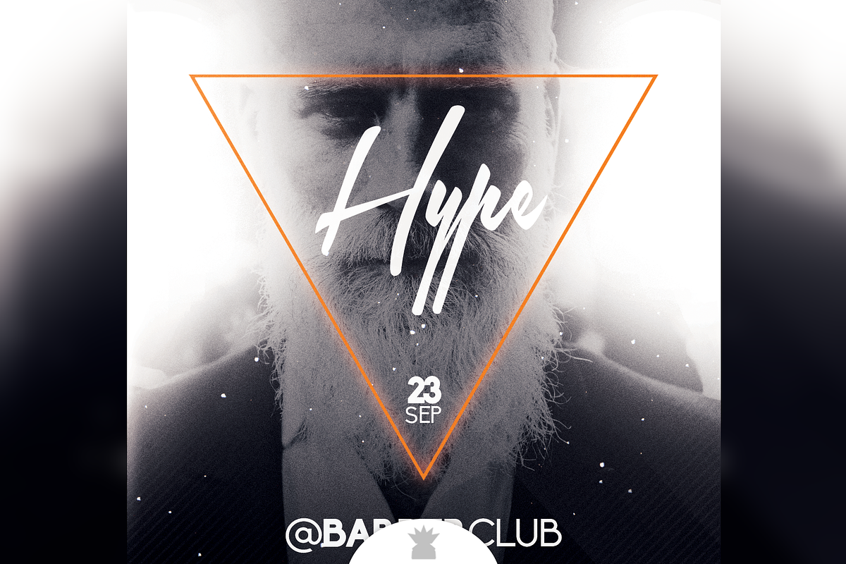 4in1 HYPE Flyer Template, a Flyer Template by OVNI-TEMPLATES (Photo 4 of 4)
