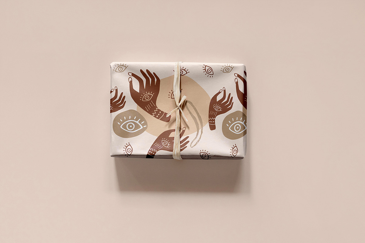 Paper Rolls Mockup |Wrapping Layered, a Mockup by bazarova (Photo 7 of 9)