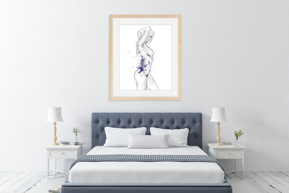 Illustration of sexy sensual woman, an Illustration by visual.addiction (Photo 5 of 7)