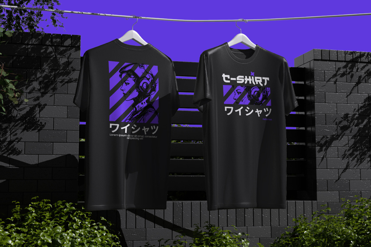 T-Shirt Mockup, a Shirt Mockup by Rielismee (Photo 3 of 5)